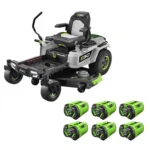 EGO Power+ Z6 ZT5207L 52 in. 56 V Battery Zero Turn Ridings Mower Kits (Battery & Charger) W/ SIX 12.0 AH BATTERIES - Image 5