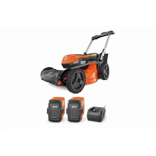 Husqvarna Lawn Xpert LE322R 40-Volt 21-in Self-Propelled Battery Push Mowers.