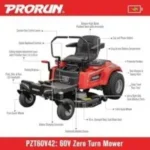 60V Zero Turn Riding Lawn Mowers. - Image 6