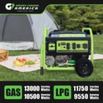 13,000W Dual Fuel Portable Generator, Powered by Gas or Propane, Electric Start, Home Backup & RV Readys. - Image 5