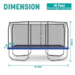 Skywalker 15′ x 9′ Rectangle Trampoline - Image 3