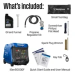 Westinghouse iGen5000DF 5000 Watt Portable Inverter Generators. - Image 4