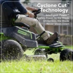 Greenworks 60V 42″ Cordless Battery CrossoverT Riding Lawn Mowers. - Image 4