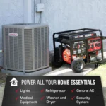 DuroMax DS13000MX Dual Fuel Portable Generators. - Image 4