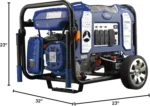 Ford 11,050 Watt Dual Fuel Portables Generators FG11050PBE - Image 5