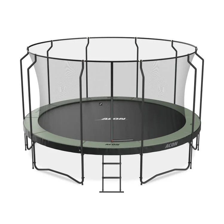 304-2-1.webp Acon Air 15ft Round Trampoline with Premium Net and Ladder - Image 1