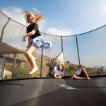Acon Air 15ft Round Trampoline with Premium Net and Ladder - Image 3