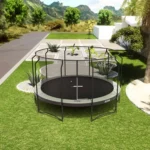Acon Air 15ft Round Trampoline with Premium Net and Ladder - Image 2