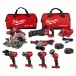 MILWAUKEE Cordless Tool Combination Kit: 7 Tools, 18 V DC Volt, Battery Included, M18 FUEL™, M18™ - Image 3
