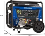 Westinghouse 9500 Peak Watt Home Backup Portable Gas Powered Generators. - Image 3