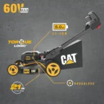 Cat 60V 21In Brushless Lawn Mower Kits. - Image 2