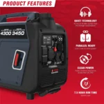 A-iPower 4300-Watt Inverter Generators. - Image 3