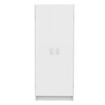 ClosetMaid Pantry Cabinet Cupboard with 2 Doors, Adjustable Shelves, Standing, Storage for Kitchen, Laundry or Utility Room, White