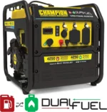 Champion 4250-Watt Dual Fuel RV Ready Open Frames Inverter Generators - Image 2