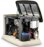 Generac Guardian 22kW Home Standby Generator with 200 Amp Transfer Switch, Durable All Aluminum, WiFi Enabled with G-Force Engine, Easy to Use, Whole House Powers Backups, Smart Outage Solution – Bisque - Image 2