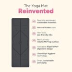 Liforme Original Yoga Mat – Free Yoga Bag Included – Patented Alignment System, Warrior-like Grip, Non-slip, Eco-friendly, sweat-resistant, long, wide, 4.2mm thick mat for comfort Visit the LIFORME Store - Image 5