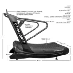Tru Grit Runner Curved Manual Treadmill - Image 2