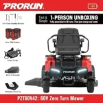 60V Zero Turn Riding Lawn Mowers. - Image 2
