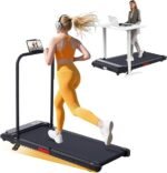 KASSADIN Walking Pad with Handle Bar, 2026 Upgrade Portable Small Treadmill with Handles for Home Small, 3.0HP Under Desk Walking Pad Treadmill with Incline, 0.6-7.6MPH, 350LBS - Image 3