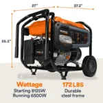 Generac 8125/6500 Watt Portable Generators. - Image 2