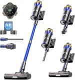 Cordless Vacuum Cleaner, Upgraded 650W 55KPA 70Mins Cordless Stick Vacuum Cleaner with Self-Standing and Touch Screen, Anti-tangle Wireless Vacumm, Vacuum Cleaners for Home/Pet Hair/Carpets/Floors - Image 5