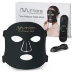 Numiere Time Keeper LED Face Mask – Lightweight, Flexible, and Multi-Wavelength Red, Blue, & Infrared (NIR) LED Contour Technology Wearable Facial Beauty Device for Personal Use and Skincare Routines