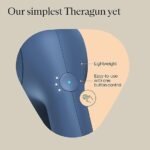 TheraGun Therabody Relief Handheld Percussion Massage Gun – Easy-to-Use, Comfortable & Light Personal Massager for Every Day Pain Relief Massage Therapy in Neck, Back, Leg, Shoulder and Body (Navy) - Image 4