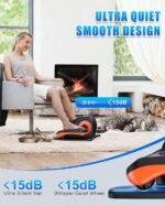 Putnen Under Desk Elliptical Machine, Electric Elliptical Leg Exerciser for Seniors with 12 Adjustable, Portable Quiet Elliptical Exercise Machine, Seated Pedal Exerciser with Remote Control - Image 3