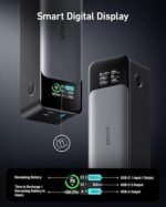 Anker 737 Power Bank, 140W Max 3-Port Laptop Portable Charger, 24,000mAh, Smart Display, Compatible with iPhone 16 / 15 / 14 Series, Vision Pro, Samsung, MacBook, and More - Image 2