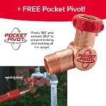 Pocket Hose 100 FT Copper Head Expandable Garden Hose with Pocket Pivot, No Tangles, AS SEEN ON TV, 360° Swivel, Tri-Tex Tubing, Force Field Jacket, Lead-Free, No-Kink, Anti-Burst w/APT - Image 2