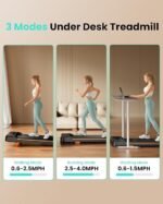 Abonow Walking Pad, Under Desk Treadmill with Incline for Home Office 2.5HP Portable Walking Treadmill with 265 Lbs Weight Capacity Walking Machine, Remote Control, LED Display - Image 4