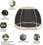Alvantor Pop Up Screen House Gazebo with Mosquito Netting, Instant UV Resistant Sun Shelter for Patio & Backyard, Portable Canopy Tent for 2-10 Person - Image 3