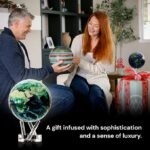 MOVA Globe – Earth with Clouds Classic (4.5″) | Self-Rotating Globe Powered by Light | Silent Motion, No Batteries or Wires | Unique Desk Decor or Gift for Space Lovers - Image 2