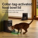 PETLIBRO RFID Automatic Cat Feeder, Collar Sensor for Personalized Meals, Cats Recognition, Diet Tracking and Anti-Stealing for Multi-Pets Homes and Different Diets, Wi-Fi Programmable Food Dispenser - Image 3