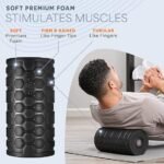 LifePro 4 Speed Vibrating Foam Roller for Physical Therapy & Exercise – High-Intensity Vibrating Roller for Muscle Recovery & Pliability Training – Back Roller for Deep & Gentle Trigger Point Therapy - Image 3