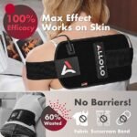 ALLOLO Red Light Therapy for Body, 3-in-1 LEDs Red Light Therapy Belt with Timer Remote Control, 660nm&850nm Infrared Light Therapy Pad for Body Waist Shoulder Knee, 70pcs LED 12.6″*6.3″ Large Area - Image 4