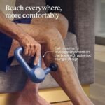TheraGun Therabody Relief Handheld Percussion Massage Gun – Easy-to-Use, Comfortable & Light Personal Massager for Every Day Pain Relief Massage Therapy in Neck, Back, Leg, Shoulder and Body (Navy) - Image 3