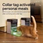 PETLIBRO RFID Automatic Cat Feeder, Collar Tag-Activated Personalized Meals, 5G&2.4G Wi-Fi Programmable Cat Food Dispenser with Cats Recognition & Diet Tracking for Multi-Pet Homes and Different Diets - Image 3