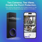 WYZE Wireless Duo Cam Video Doorbell (Chime Included), Battery Powered, 2K Full HD Video, 2 Cameras (People and Package), 2-Way Audio, Color Night Vision - Image 4