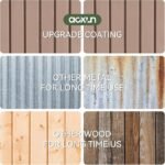 Aoxun 6.2×4 FT Shed Outdoor Storage Shed with Lockable Doors & Slooping Roof Metal Garden Tool Shed for Backyard, Patio, Poolside (Brown) - Image 4