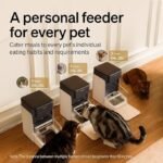PETLIBRO RFID Automatic Cat Feeder, Collar Tag-Activated Personalized Meals, 5G&2.4G Wi-Fi Programmable Cat Food Dispenser with Cats Recognition & Diet Tracking for Multi-Pet Homes and Different Diets - Image 4