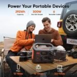 Jackery Portable Power Station Explorer 300, 292Wh Backup LiFePO4 Battery, Solar Generator for Outdoors Camping Travel Hunting Blackout (Solar Panel Optional) - Image 5
