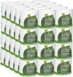 Seventh Generation White Toilet Paper 2-ply 100% Recycled Paper, 500 sheets, Pack of 60