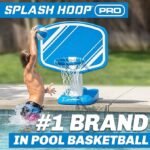 GoSports Splash Hoop Swimming Pool Basketball Game, Includes Poolside Water Basketball Hoop, 2 Balls and Pump – Choose Your Style - Image 5