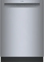 Bosch – 100 Series 24″ Front Control Smarts Built-In Hybrid Tub Dishwashers with PureDry, 50 dBA – Stainless Steel - Image 10