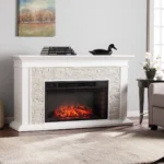 Ceonna Electric Fireplace Winstons Porter Finish - Image 5