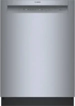 Bosch SHE3AEM5N 100 Series Dishwashers 24″ Stainless Steels