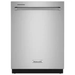 KitchenAid 24″ Fully-Integrated Built-In Dishwashers with 30 Total Wash Jets in PrintShield Stainless Steels