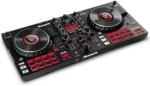 Numark Mixtrack Platinum FX Serato DJ Controllers with Jog Wheel Displays, 4 Decks, Mixers, Effects Paddles and (Audio Interface) - Image 8