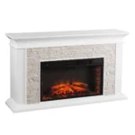 Ceonna Electric Fireplace Winstons Porter Finish - Image 4